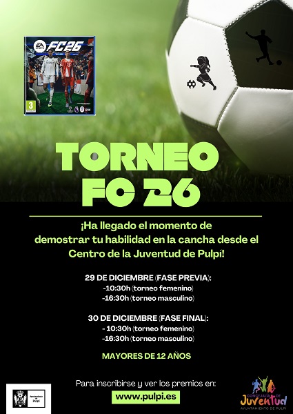 TORNEO FC26 PULPI 29 Y 30 DICIEMBRE 2025